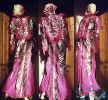 Futuristic stage jacket and skirt, show garments : Zouliha  